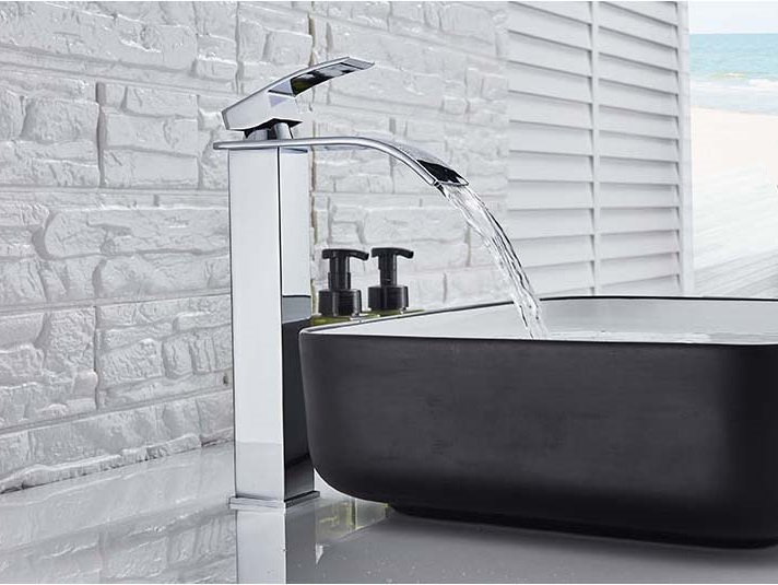 Robinet de lavabo 62 – Robinet pour vasque chrome moderne